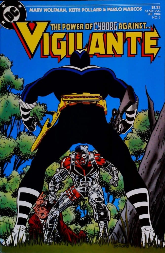 Vigilante #3, vue de l'exemplaire