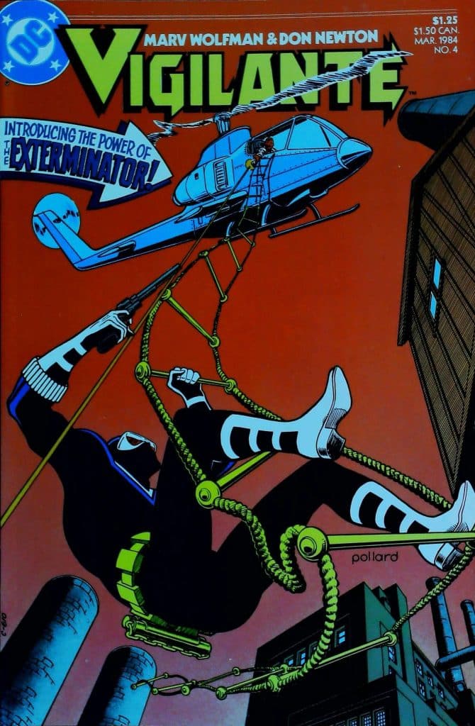 Vigilante #4, vue de l'exemplaire