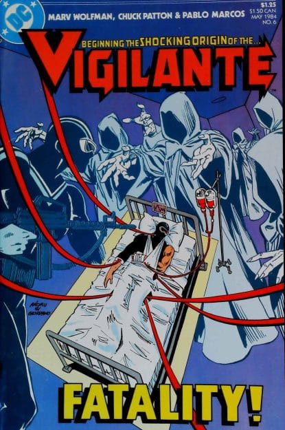 Couverture de VIGILANTE (1983) #6 - par Ross Andru - lecubeacomics.com