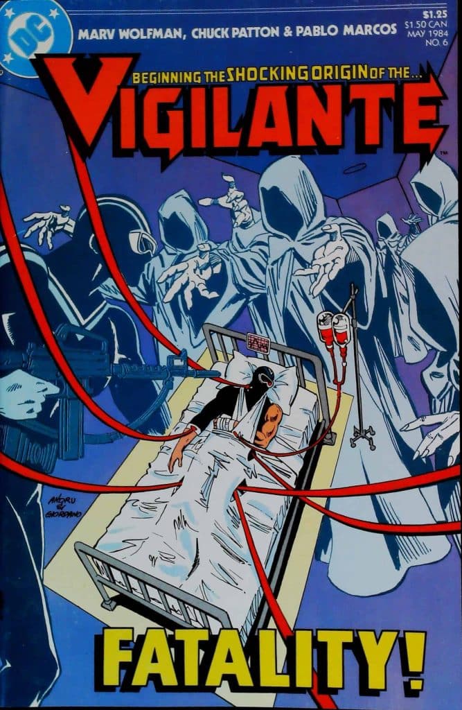 Vigilante #6, vue de l'exemplaire