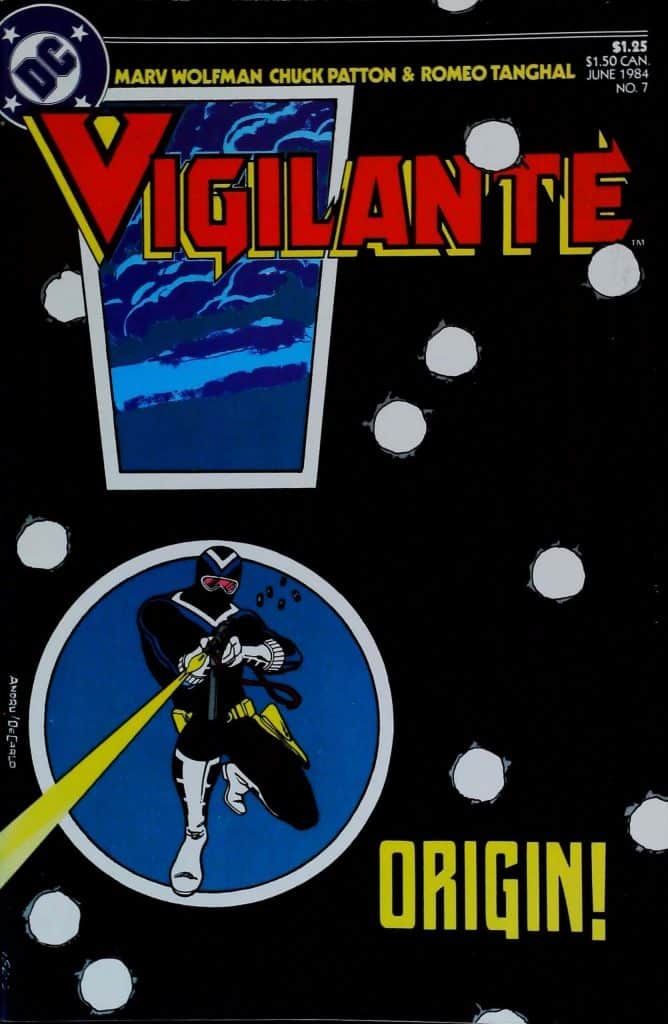 Vigilante #7, vue de l'exemplaire