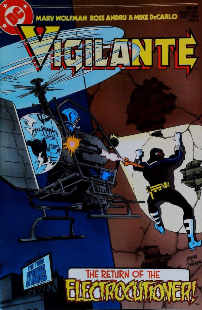 Vigilante #8, vue de l'exemplaire