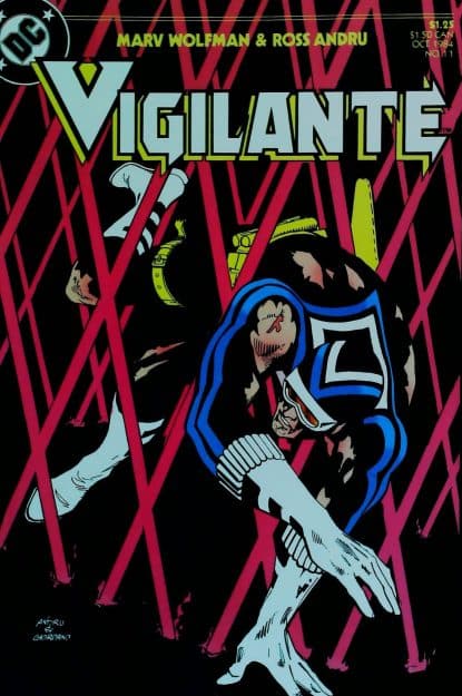 Couverture de VIGILANTE (1983) #11 - par Ross Andru - lecubeacomics.com