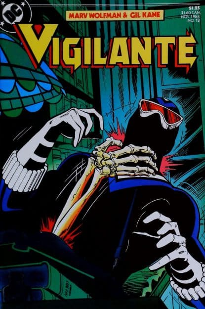 Couverture de VIGILANTE (1983) #12 - par Ross Andru - lecubeacomics.com