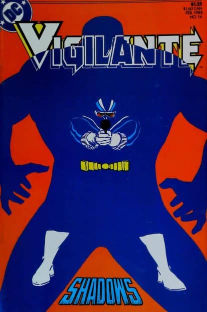 Couverture de VIGILANTE (1983) #14 - par Trevor Von Eeden - lecubeacomics.com