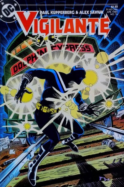 Couverture de VIGILANTE (1983) #16 - par Paris Cullins - lecubeacomics.com