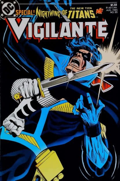 Couverture de VIGILANTE (1983) #20 - par Tod Smith - lecubeacomics.com
