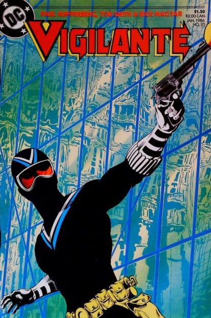 Couverture de VIGILANTE (1983) #25 - par Dan Day - lecubeacomics.com