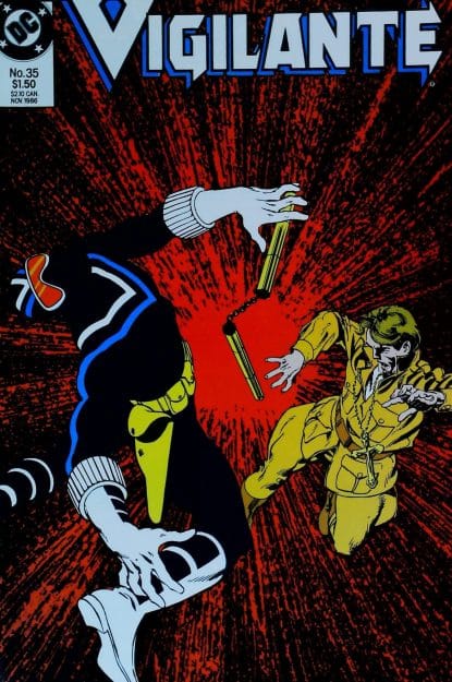 Couverture de VIGILANTE (1983) #35 - par John Byrne - lecubeacomics.com
