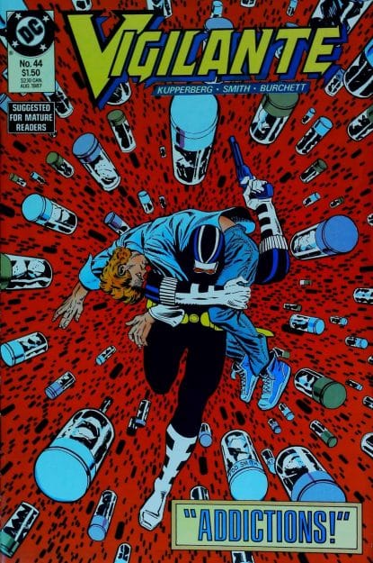 Couverture de VIGILANTE (1983) #44 - par Tod Smith - lecubeacomics.com