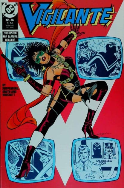 Couverture de VIGILANTE (1983) #46 - par Tod Smith - lecubeacomics.com