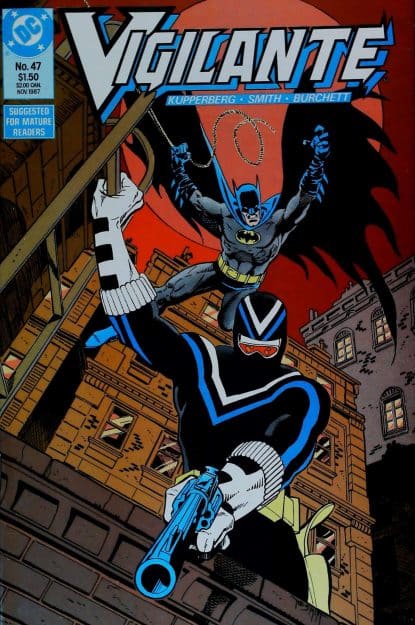 Couverture de VIGILANTE (1983) #47 - par Tod Smith - lecubeacomics.com