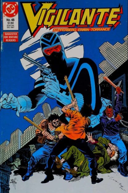 Couverture de VIGILANTE (1983) #48 - par Tod Smith - lecubeacomics.com