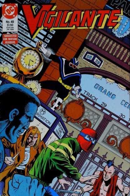 Couverture de VIGILANTE (1983) #49 - par Tod Smith - lecubeacomics.com