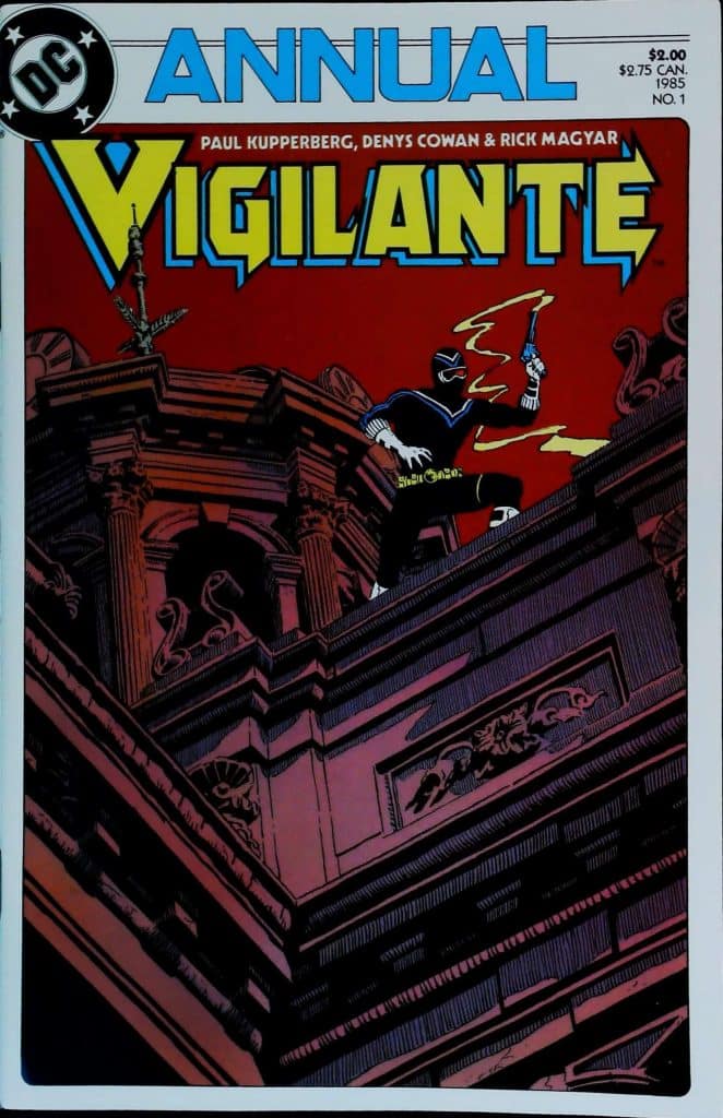 Vigilante Annual #1, vue de l'exemplaire