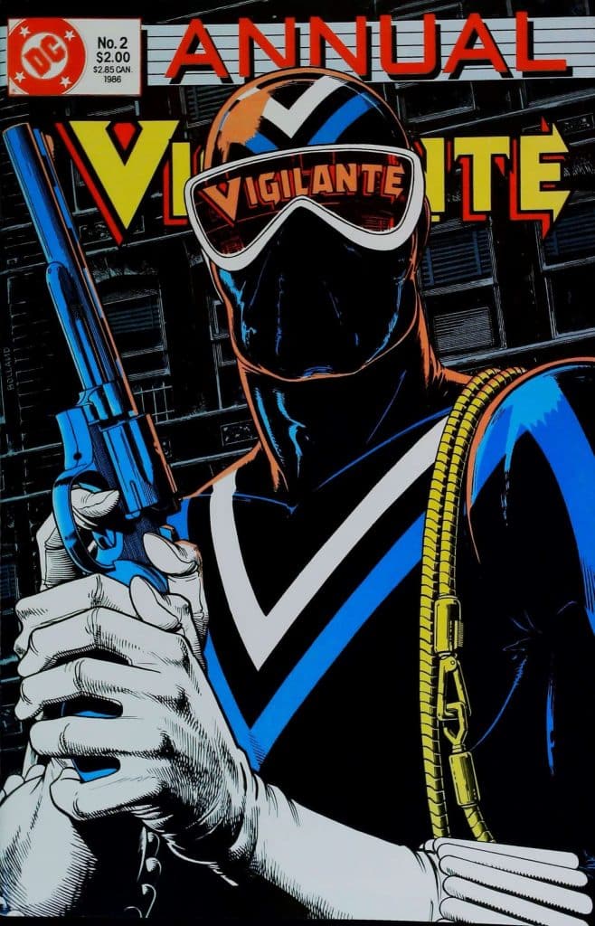 Vigilante Annual #2, vue de l'exemplaire