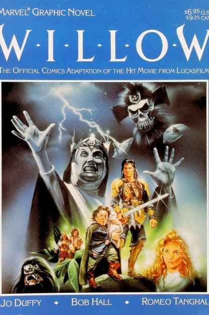Couverture de WILLOW - par Joe Jusko - lecubeacomics.com
