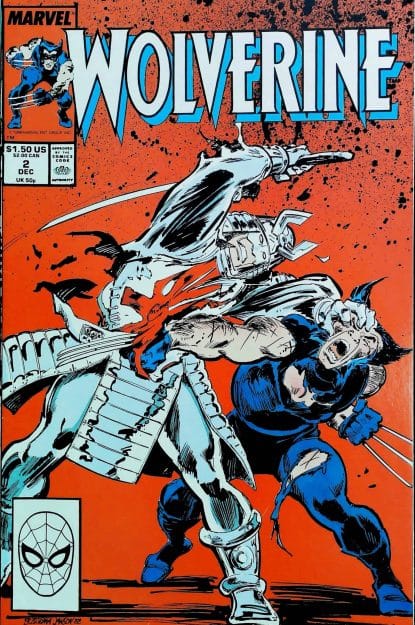 Couverture de WOLVERINE (1988) #2 - par John Buscema - lecubeacomics.com