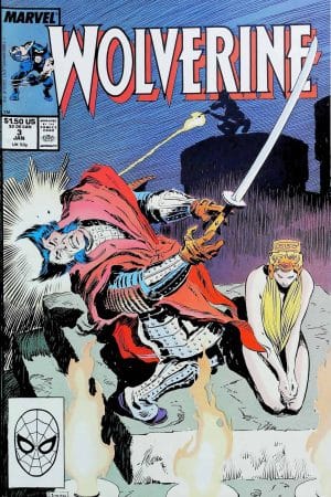 Couverture de WOLVERINE (1988) #3 - par John Buscema - lecubeacomics.com