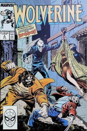 Couverture de WOLVERINE (1988) #4 - par John Buscema - lecubeacomics.com