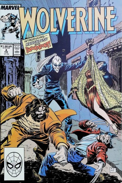 Couverture de WOLVERINE (1988) #4 - par John Buscema - lecubeacomics.com