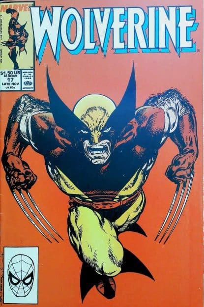 Couverture de WOLVERINE (1988) #17 - par John Byrne - lecubeacomics.com
