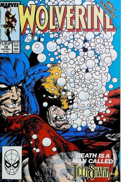 Couverture de WOLVERINE (1988) #19 - par John Byrne - lecubeacomics.com