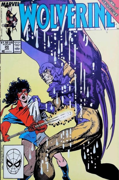 Couverture de WOLVERINE (1988) #20 - par John Byrne - lecubeacomics.com