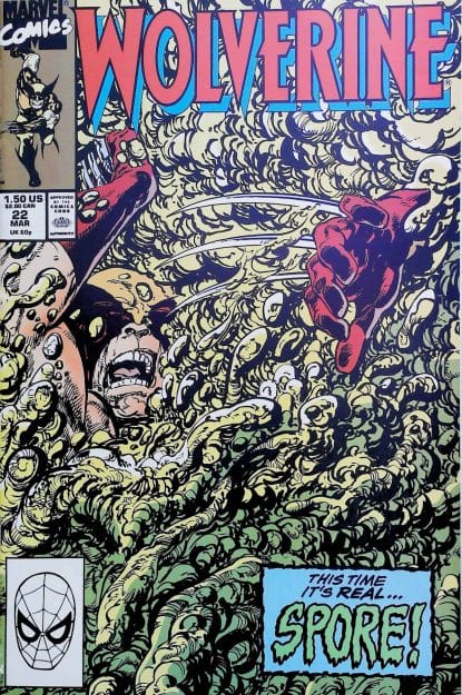Couverture de WOLVERINE (1988) #22 - par John Byrne - lecubeacomics.com