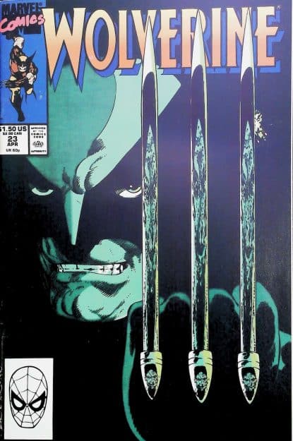 Couverture de WOLVERINE (1988) #23 - par John Byrne - lecubeacomics.com