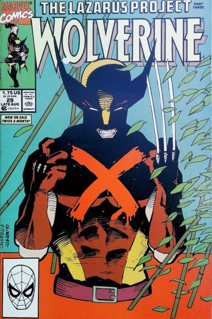 Couverture de WOLVERINE (1988) #29 - par Mark Chiarello - lecubeacomics.com