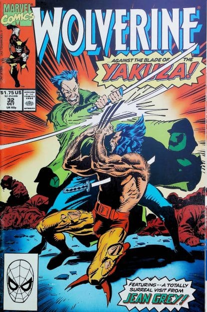 Couverture de WOLVERINE (1988) #32 - par Marc Silvestri - lecubeacomics.com