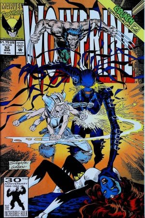 Couverture de WOLVERINE (1988) #52 - par Marc Silvestri - lecubeacomics.com