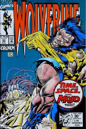 Couverture de WOLVERINE (1988) #53 - par Marc Silvestri - lecubeacomics.com