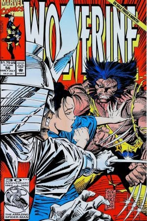 Couverture de WOLVERINE (1988) #56 - par Marc Silvestri - lecubeacomics.com