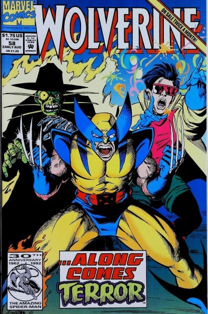 Couverture de WOLVERINE (1988) #58 - par Darick Robertson - lecubeacomics.com