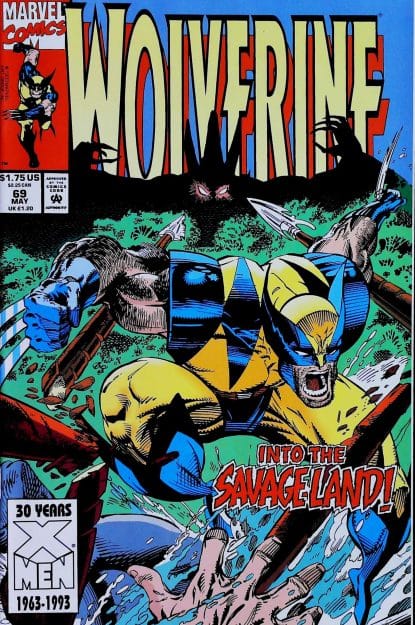 Couverture de WOLVERINE (1988) #69 - par Dwayne Turner - lecubeacomics.com