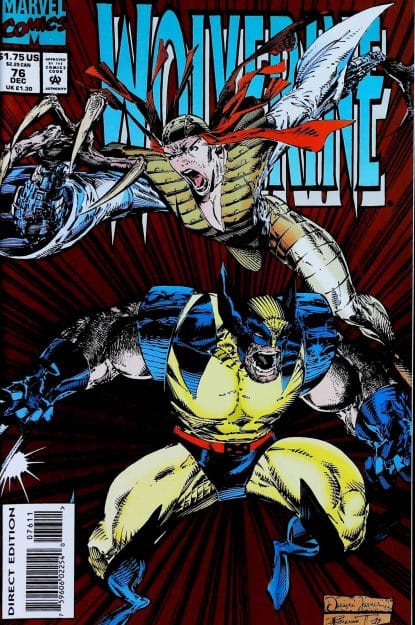 Couverture de WOLVERINE (1988) #76 - par Dwayne Turner - lecubeacomics.com
