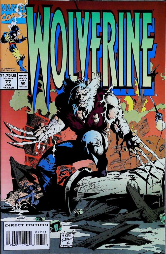 Wolverine #77, vue de l'exemplaire