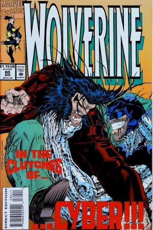 Couverture de WOLVERINE (1988) #80 - par Ian Churchill - lecubeacomics.com
