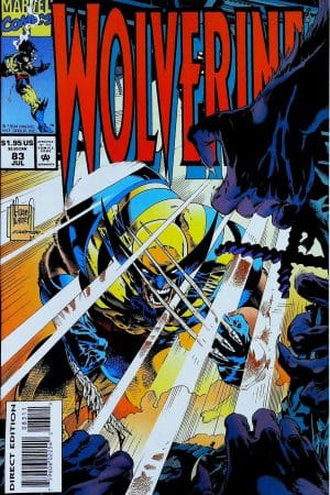 Couverture de WOLVERINE (1988) #83 - par Adam Kubert - lecubeacomics.com