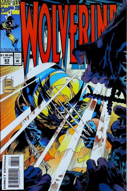 Couverture de WOLVERINE (1988) #83 - par Adam Kubert - lecubeacomics.com
