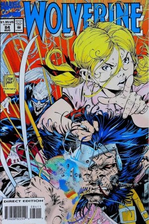 Couverture de WOLVERINE (1988) #84 - par Adam Kubert - lecubeacomics.com