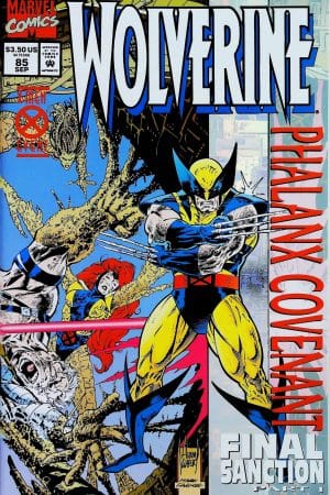 Couverture de WOLVERINE (1988) #85 - par Adam Kubert - lecubeacomics.com