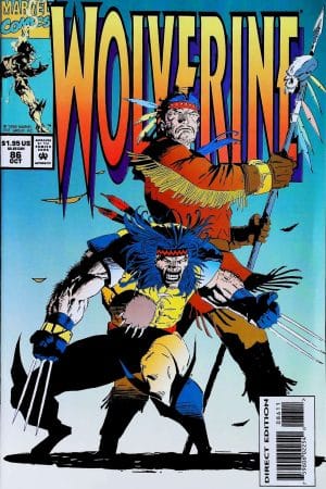 Couverture de WOLVERINE (1988) #86 - par Adam Kubert - lecubeacomics.com
