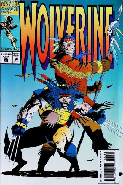 Couverture de WOLVERINE (1988) #86 - par Adam Kubert - lecubeacomics.com
