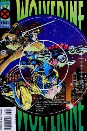 Couverture de WOLVERINE (1988) #87 - par Adam Kubert - lecubeacomics.com