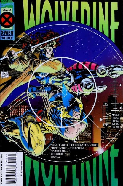 Couverture de WOLVERINE (1988) #87 - par Adam Kubert - lecubeacomics.com