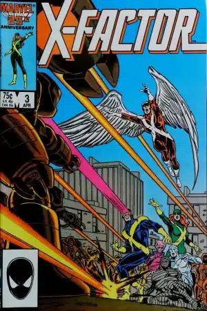 Couverture de X-FACTOR (1986) #3 - par Ron Frenz - lecubeacomics.com
