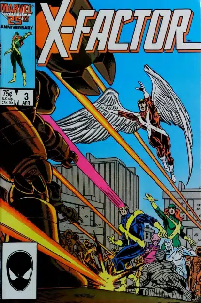 Couverture de X-FACTOR (1986) #3 - par Ron Frenz - lecubeacomics.com